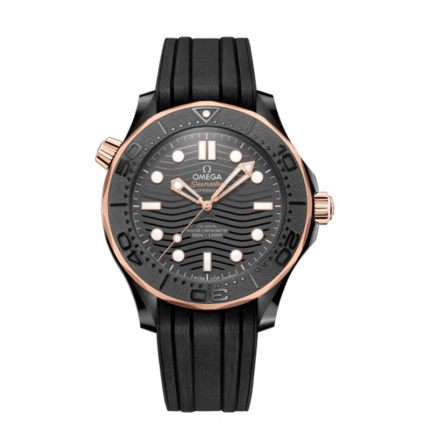 Omega-210.62.44.20.01.001 Seamaster Diver 300M Master Co-Axial 43.5 Sedna Black