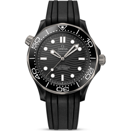 Omega-210.92.44.20.01.001 Seamaster Diver 300M Master Co-Axial 43.5 Ceramic / Titanium / Black / Rubber