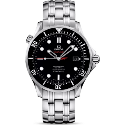 Omega-212.30.41.20.01.001 Seamaster Diver 300M Co-Axial 41 Stainless Steel / Black / Bracelet / James Bond Quantum of Solace