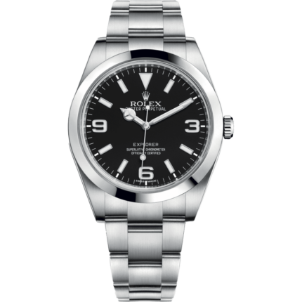 Rolex-214270-0001 Explorer 39 / Stainless steel / Black