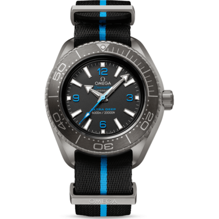 Omega-215.92.46.21.01.001 Seamaster Planet Ocean Ultra Deep Titanium / Black / Nato
