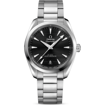 Omega-220.10.38.20.01.001 Seamaster Aqua Terra 150M Master Chronometer 38 Stainless Steel / Black / Bracelet