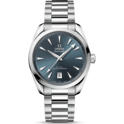 Omega-220.10.38.20.03.003 Seamaster Aqua Terra 150M Master Chronometer 38 Stainless Steel / Atlantic Blue / Bracelet
