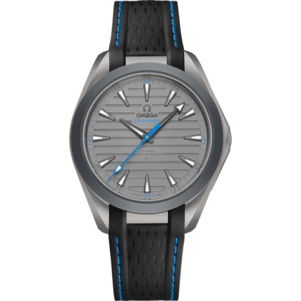 Omega-220.92.41.21.06.002 Seamaster Aqua Terra 150M Master Chronometer 41 Ultra Light Titanium / Grey - Blue / Rubber