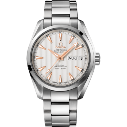 Omega-231.10.39.22.02.001 Seamaster Aqua Terra 150M Co-Axial 38.5 Annual Calendar Stainless Steel / Silver / Bracelet