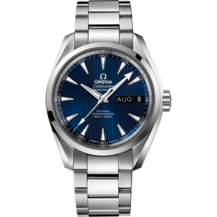 Omega-231.10.39.22.03.001 Seamaster Aqua Terra 150M Co-Axial 38.5 Annual Calendar Stainless Steel / Blue / Bracelet