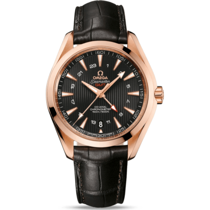 Omega-231.50.43.22.06.002 Seamaster Aqua Terra 150M Co-Axial 43 GMT Red Gold / Grey / Bracelet