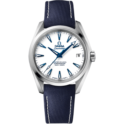 Omega-231.92.39.21.04.001 Seamaster Aqua Terra 150M Master Co-Axial 38.5 Titanium / White / GoodPlanet