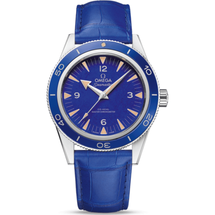 Omega-234.93.41.21.99.002 Seamaster 300 Co-Axial Master Chronometer Platinum / Lapis Lazuli