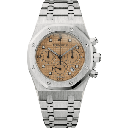 Audemars Piguet-25960BC.OO.1185BC.02 Royal Oak 25960 Chronograph White Gold / Salmon