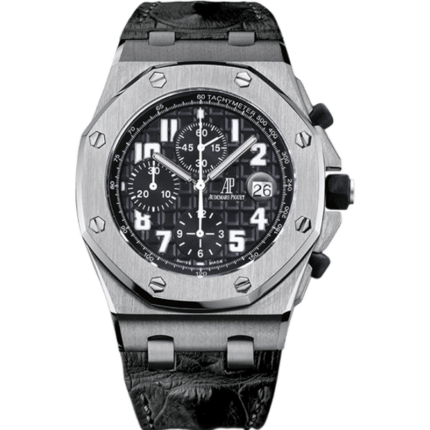 Audemars Piguet-26170ST.OO.D101CR.03 Royal Oak OffShore 26170 Chronograph Black Themes / Strap