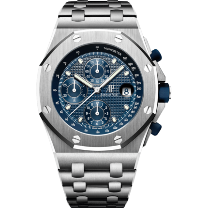 Audemars Piguet-26237ST.OO.1000ST.01 Royal Oak Offshore 26237 Stainless Steel / Blue / Bracelet / 25th Anniversary