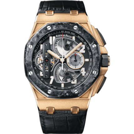 Audemars Piguet-26288OF.OO.D002CR.01 Royal Oak Offshore Tourbillon Chronograph Pink Gold