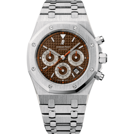 Audemars Piguet-26300ST.OO.1110ST.08 Royal Oak 26300 Chronograph Stainless Steel / Brown