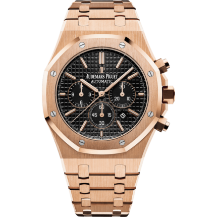 Audemars Piguet-26320OR.OO.1220OR.01 Royal Oak Chronograph 41 Pink Gold / Black