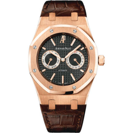 Audemars Piguet-26330OR.OO.D088CR.01 Royal Oak 262330 Day & Date Pink Gold / Strap