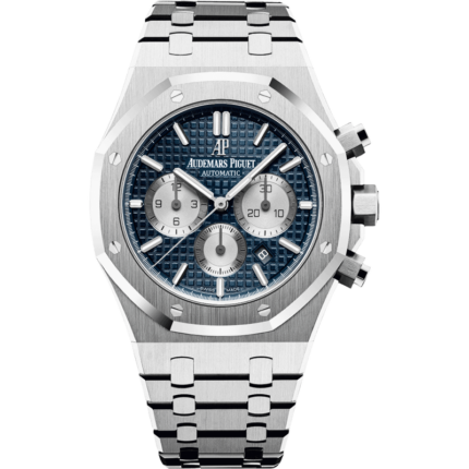 Audemars Piguet-26331ST.OO.1220ST.01 Royal Oak Chronograph 41 Stainless Steel / Blue