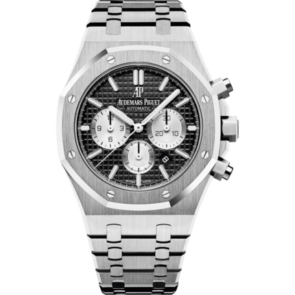 Audemars Piguet-26331ST.OO.1220ST.02 Royal Oak Chronograph 41 Stainless Steel / Black
