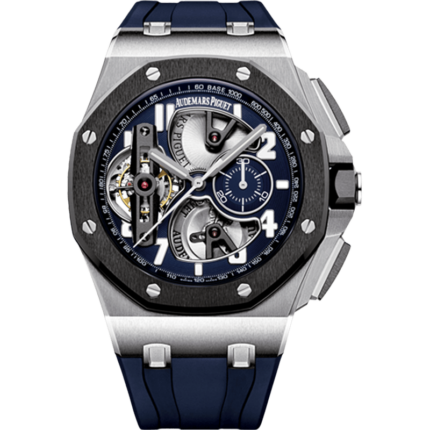 Audemars Piguet-26388PO.OO.D027CA.01 Royal Oak Offshore Tourbillon Chronograph Platinum