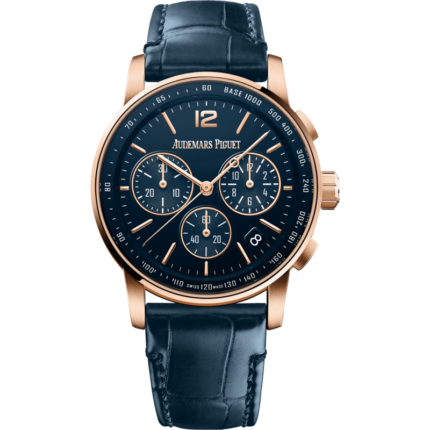 Audemars Piguet-26393OR.OO.A321CR.01 CODE 11.59 Chronograph Selfwinding Pink Gold / Blue