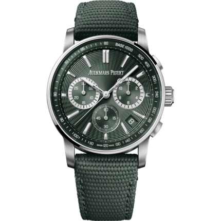 Audemars Piguet-26393ST.OO.A056KB.01 CODE 11.59 Chronograph Selfwinding Stainless Steel / Green
