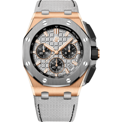Audemars Piguet-26420OI.OO.A015VE.01 Royal Oak Offshore 43 Pink Gold - Titanium / Grey