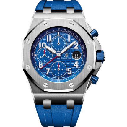 Audemars Piguet-26470ST.OO.A030CA.01 Royal Oak Offshore 42 Stainless Steel / Indigo / Rubber