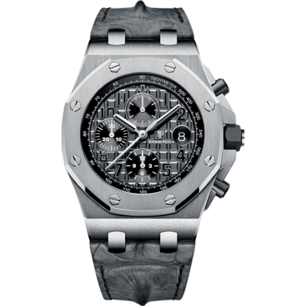 Audemars Piguet-26470ST.OO.A104CR.01 Royal Oak Offshore 26470 Stainless Steel / Grey / Alligator