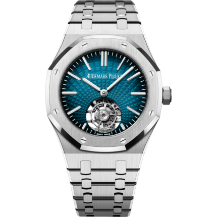 Audemars Piguet-26530ST.OO.1220ST.99 Royal Oak Self-Winding Flying Tourbillon Stainless Steel / Blue