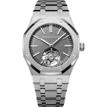 Audemars Piguet-26530TI.OO.1220TI.01 Royal Oak Self-Winding Flying Tourbillon Titanium / Grey