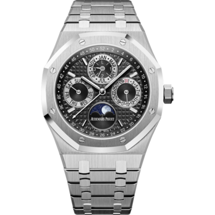 Audemars Piguet-26597PT.OO.1220PT.01 Royal Oak Perpetual Calendar 41 Platinum / Black
