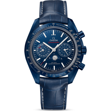 Omega-304.93.44.52.03.001 Speedmaster Moonphase Chronograph Master Chronometer Blue Side of the Moon