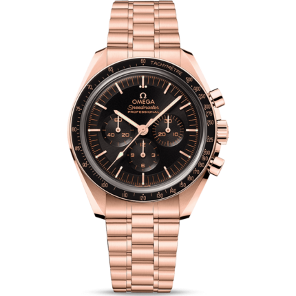 Omega-310.60.42.50.01.001 Speedmaster Professional Moonwatch 3861 Sedna Gold / Black / Bracelet
