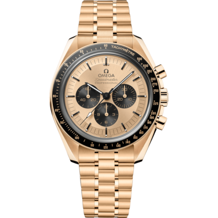 Omega-310.60.42.50.99.002 Speedmaster Professional Moonwatch 3861 Moonshine Gold / Moonshine Gold / Bracelet