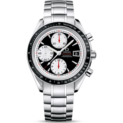 Omega-3210.51.00 Speedmaster Date 40 Stainless Steel / Inverted Panda / Bracelet