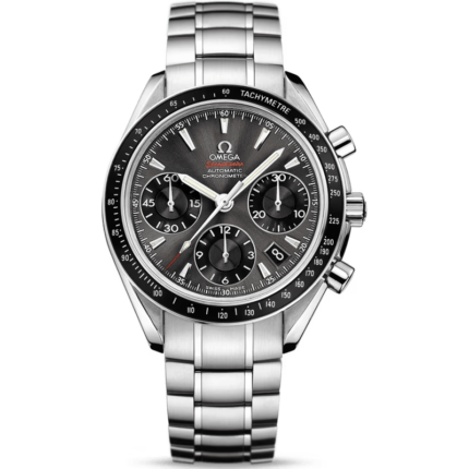 Omega-323.30.40.40.06.001 Speedmaster Date 40 Stainless Steel / Grey / Bracelet