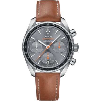 Omega-324.32.38.50.06.001 Speedmaster Co-Axial 38 Stainless Steel / Grey / Strap