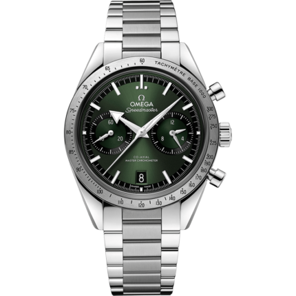 Omega-332.10.41.51.10.001 Speedmaster 57 Master Chronometer 40.5 Stainless Steel / Green / Bracelet