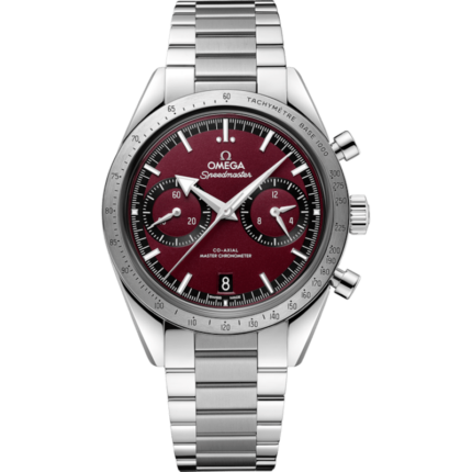 Omega-332.10.41.51.11.001 Speedmaster 57 Master Chronometer 40.5 Stainless Steel / Red / Bracelet
