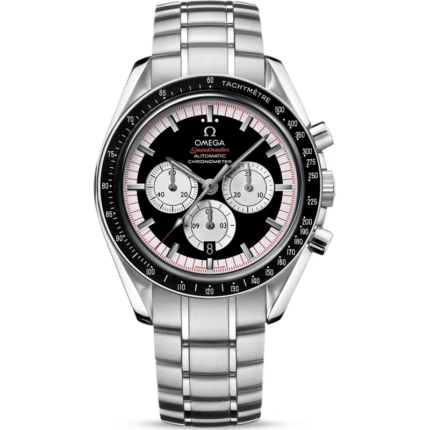 Omega-3507.51.00 Speedmaster Michael Schumacher Stainless Steel / Black / Bracelet / The Legend Panda
