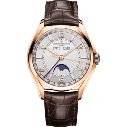 Vacheron Constantin-4000E/000R-B438 FiftySix Complete Calendar Pink Gold / Silver