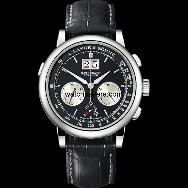 403.035_image01.png Lange & Söhne-403.035 Datograph Platinum / Black Watch
