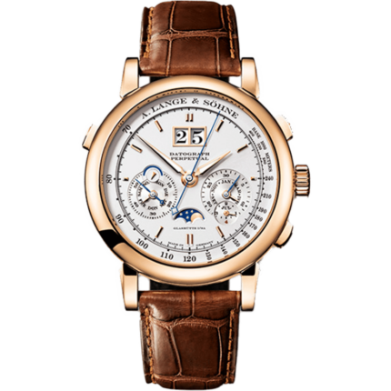 A. Lange & Söhne-410.032 Datograph Perpetual Rose Gold / Silver