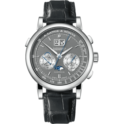 A. Lange & Söhne-410.038 Datograph Perpetual White Gold / Grey