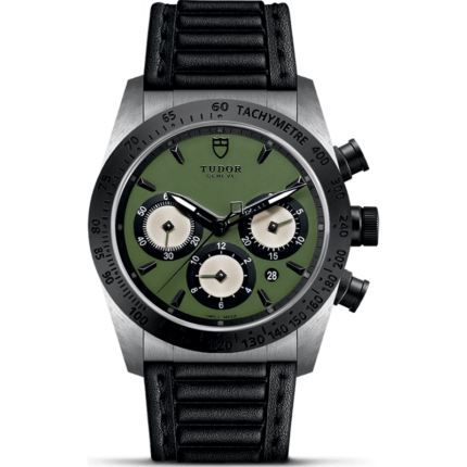 Tudor-42010N-0004 Fastrider Chrono Green / Leather