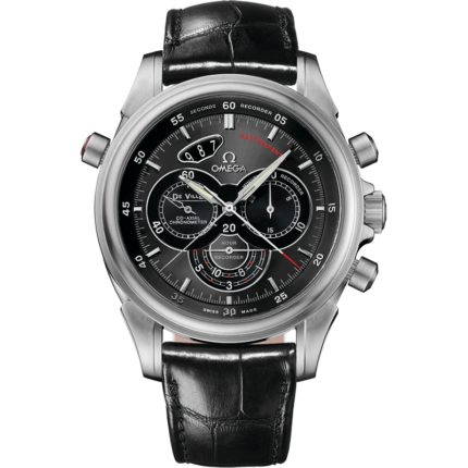 Omega-422.13.44.51.06.001 De Ville Co-Axial 44 Chronoscope Rattrapante II Stainless Steel / Grey