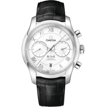 Omega-431.13.42.51.02.001 De Ville Co-Axial 42 Chronograph Stainless Steel / Silver