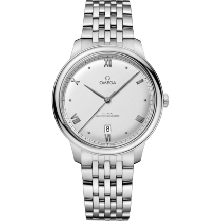 Omega-434.10.40.20.02.001 De Ville Master Chronometer Stainless Steel / Silver / Bracelet