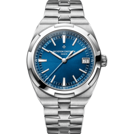Vacheron Constantin-4500V/110A-B128 Overseas Date Stainless Steel / Blue