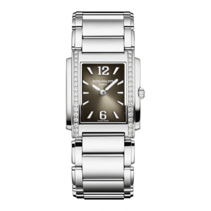 Patek Philippe-4910/1200A-010 Twenty~4 Manchette Stainless Steel / Grey